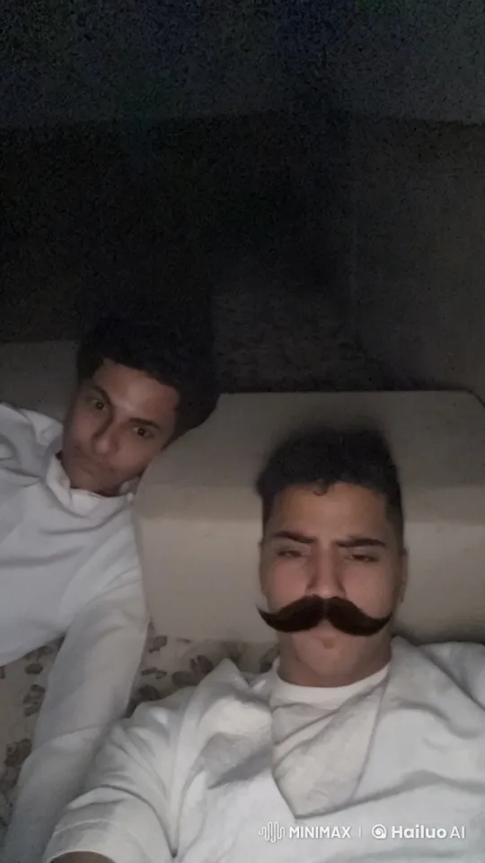 Chill Evening with Friends and a Fake Mustache – AI Generated Video | Hailuo AI