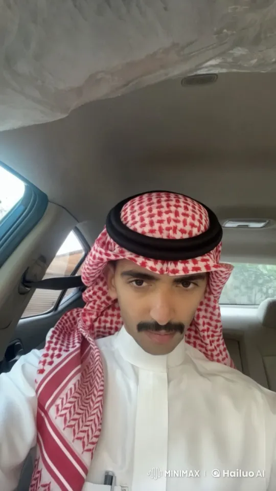 Traditional Man Smoking Calmly in a Car – AI Generated Video | Hailuo AI