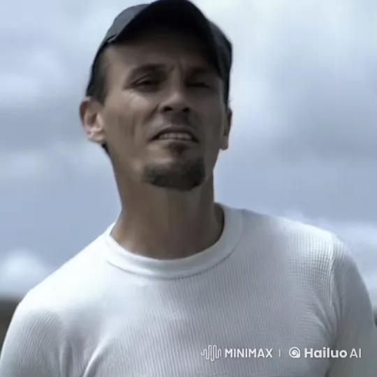 Person Smoking Slowly in Cloudy Day Setting – AI Generated Video | Hailuo AI