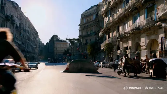 John Lennon's High-Speed Motorcycle Stunt in Palermo – AI Generated Video | Hailuo AI