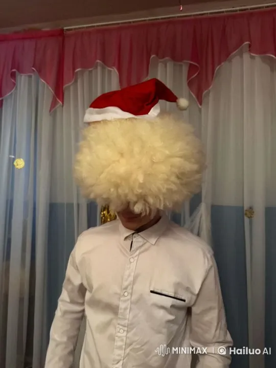Man Transforms into Muscular Figure in Festive Setting – AI Generated Video | Hailuo AI