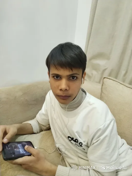 Comfortable Person Relaxing with Smartphone and Cigarette – AI Generated Video | Hailuo AI