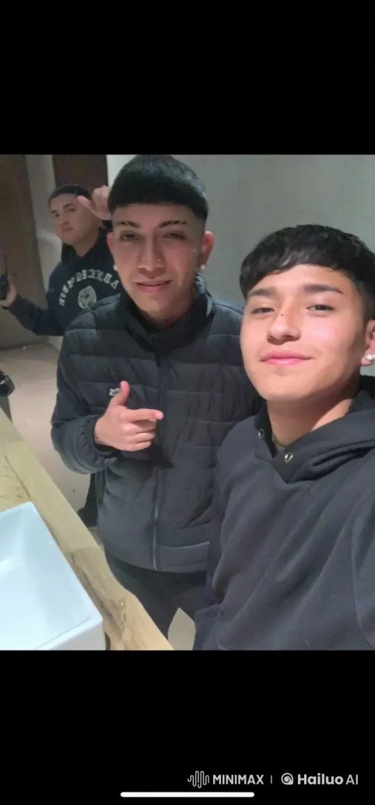 Young Men Share Intimate Moment in Bathroom – AI Generated Video | Hailuo AI