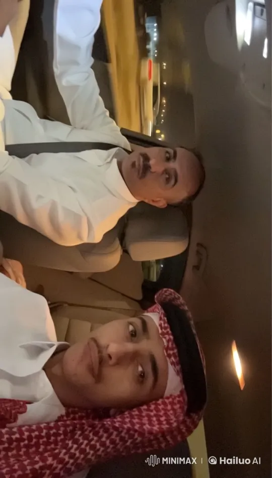 Night Drive: Men Share Quiet Moment in Car – AI Generated Video | Hailuo AI
