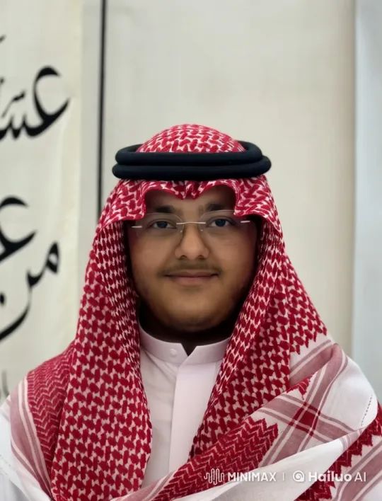 Man in Keffiyeh Reflects Amidst Arabic Calligraphy and Smoke – AI Generated Video | Hailuo AI