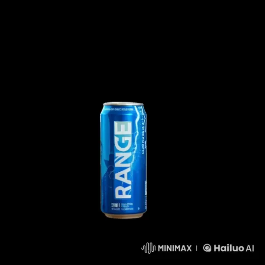 Refreshing Beverage Experience with 'RANGE' Can – AI Generated Video | Hailuo AI