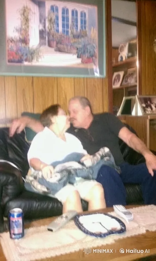 Intimate Moment of Elderly Couple Sharing Warmth – AI Generated Video | Hailuo AI