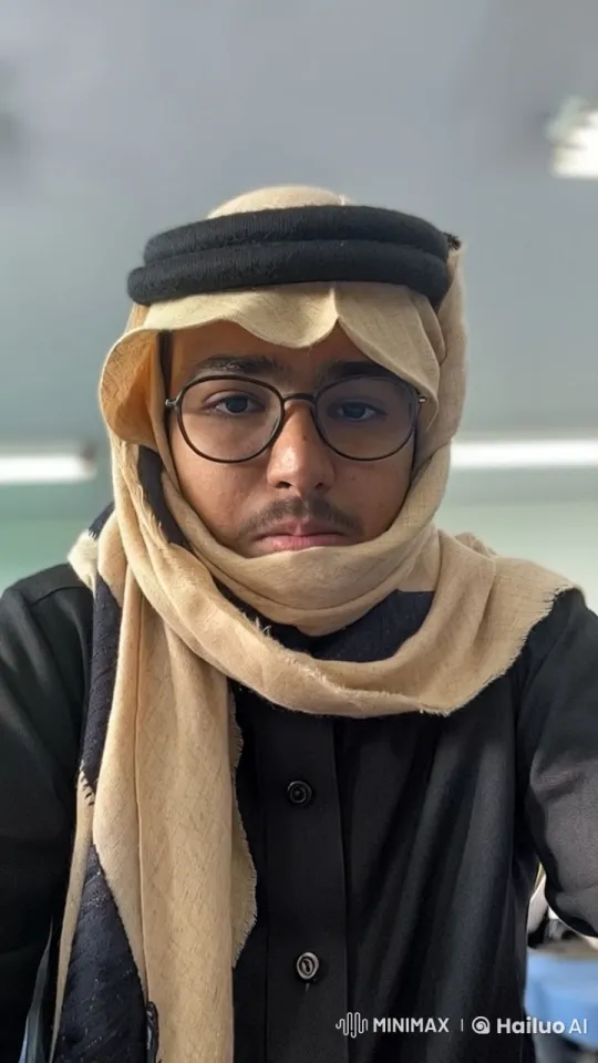 Traditional Headscarf Wearer Smoking in a Calm Setting – AI Generated Video | Hailuo AI