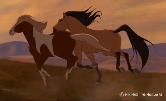 Horses Running in Synchronized Harmony at Sunset – AI Generated Video | Hailuo AI