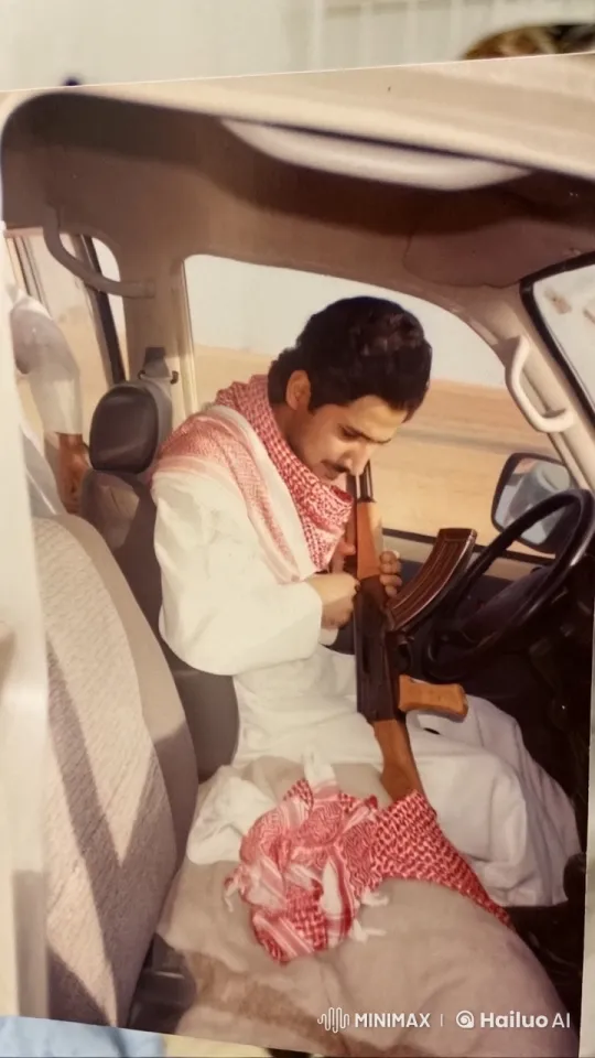 Man Inspects Rifle, Smokes in Vehicle – AI Generated Video | Hailuo AI