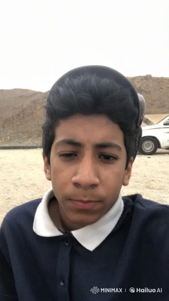 Young Person Smoking in Desert Landscape – AI Generated Video | Hailuo AI