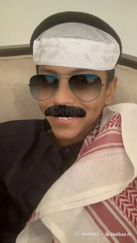 Traditional Attired Person Smoking on Couch – AI Generated Video | Hailuo AI