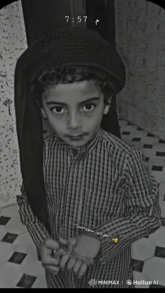 Young Boy Smokes Cigarette in Traditional Attire – AI Generated Video | Hailuo AI
