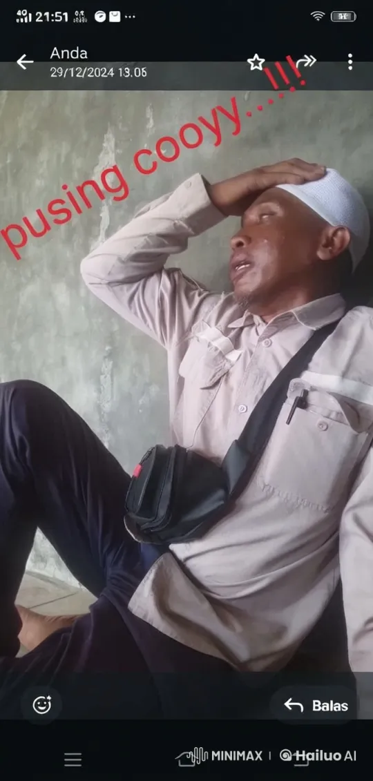 Man Expresses Distress with Tears and Nodding – AI Generated Video | Hailuo AI