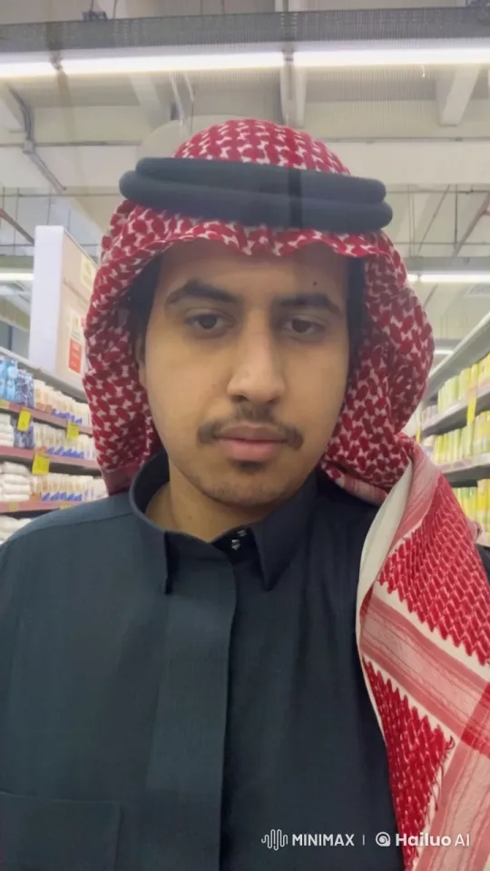 Traditional Attire and Smoking in Grocery Store – AI Generated Video | Hailuo AI