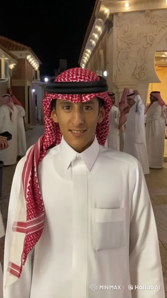 Traditional Night Scene with Socializing Figures – AI Generated Video | Hailuo AI