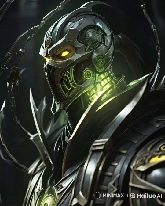 Futuristic Cyborg Showcases Advanced Armor and Mechanics – AI Generated Video | Hailuo AI