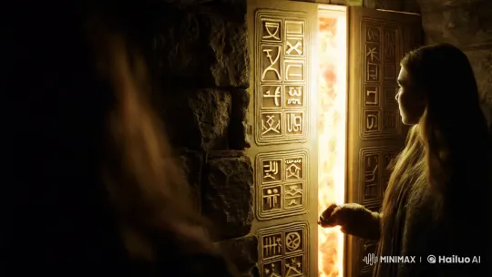 Mysterious Ritual in the Stone-Walled Basement – AI Generated Video | Hailuo AI