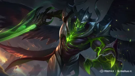 Armored Warrior Battles Fiery Demon King in Stormy Live2D Animation – AI Generated Video | Hailuo AI