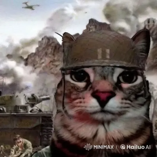 Silent Watcher: Cat in War-Torn Ukraine – AI Generated Video | Hailuo AI