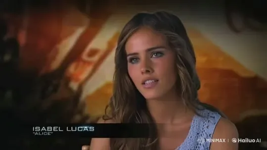 Interview with Isabel Lucas as 'Alice' in Live2D Animation – AI Generated Video | Hailuo AI