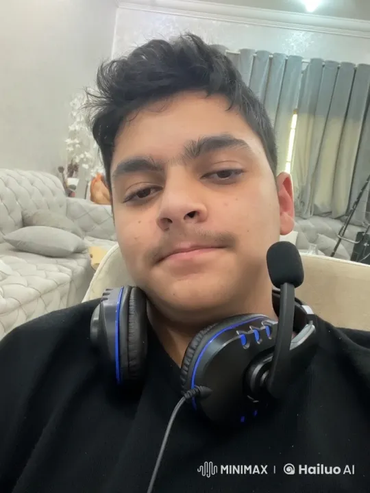 Person Relaxing with Cigarette and Headphones – AI Generated Video | Hailuo AI