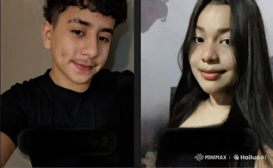 Affectionate Kiss Between Girl and Boy – AI Generated Video | Hailuo AI