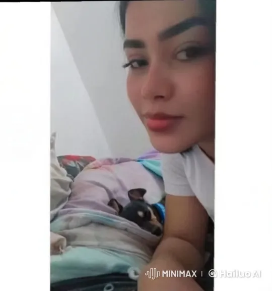 Intimate Moment: Person Comforts Sleeping Dog – AI Generated Video | Hailuo AI