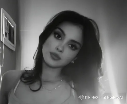 Contemplative Woman Smoking in Ambient Light – AI Generated Video | Hailuo AI