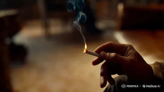 Study Ambiance: Solitary Figure in Antique Room – AI Generated Video | Hailuo AI