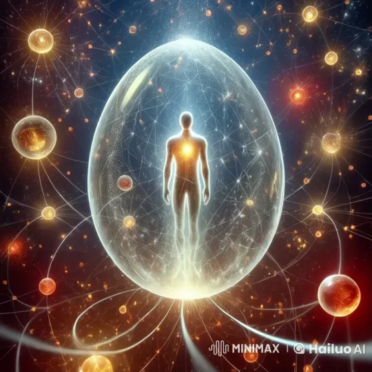 Cosmic Dance of Glowing Figures in Live2D Animation – AI Generated Video | Hailuo AI