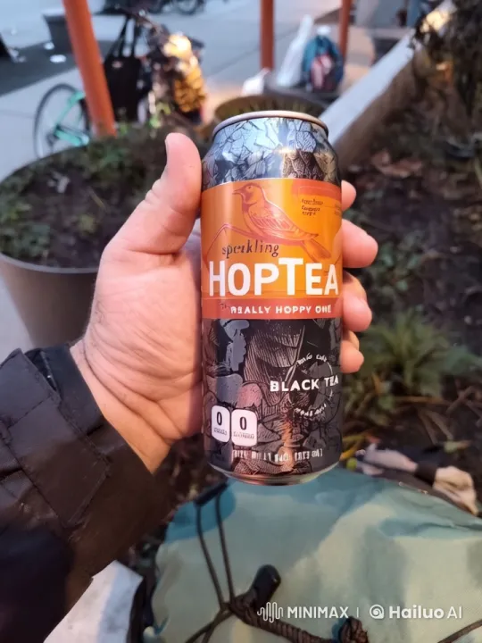Spotlight on Sparkling HopTea: Zero Sugar, Zero Calories – AI Generated Video | Hailuo AI
