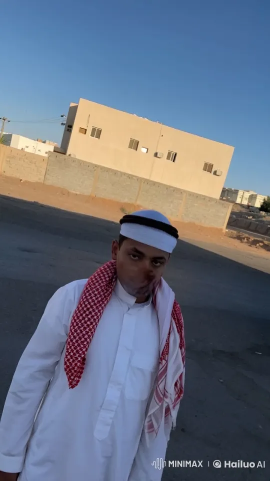 Man Smokes on Empty Street at Dusk – AI Generated Video | Hailuo AI