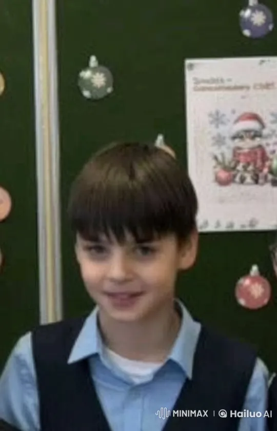 Christmas Spirit: Boy Receives Affectionate Kiss from Man – AI Generated Video | Hailuo AI