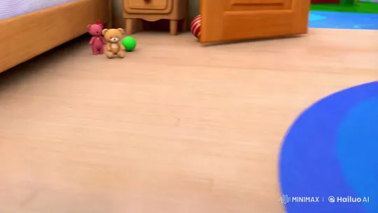 Child Showcases Animated Shoes in Whimsical Bedroom Scene – AI Generated Video | Hailuo AI