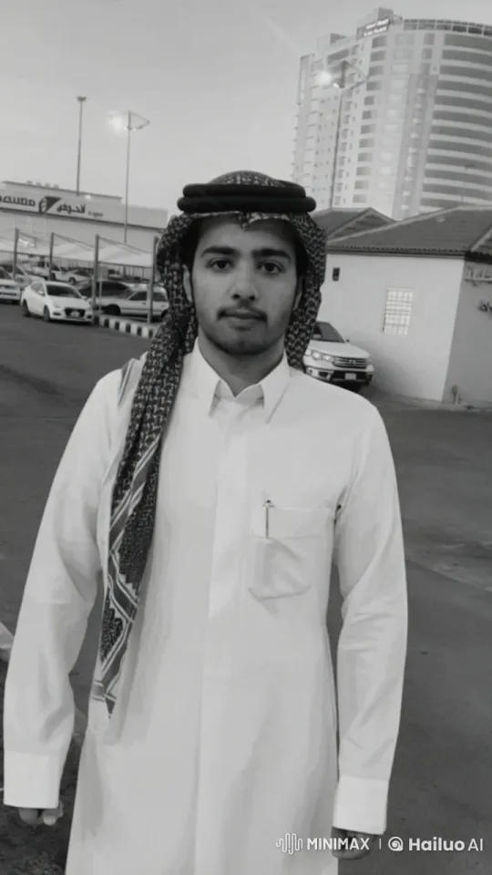 Middle Eastern-Dressed Person Smoking in Parking Lot at Dusk – AI Generated Video | Hailuo AI