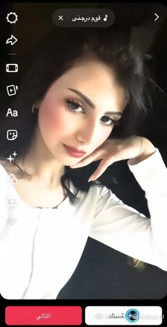 Woman Reflects in Dim Light with Cigarette Smoke – AI Generated Video | Hailuo AI