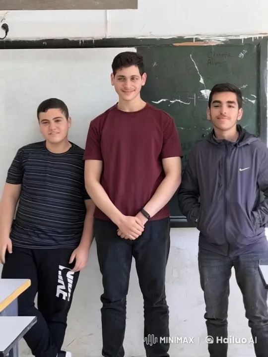 Young Men Smoking Casually in School Setting – AI Generated Video | Hailuo AI