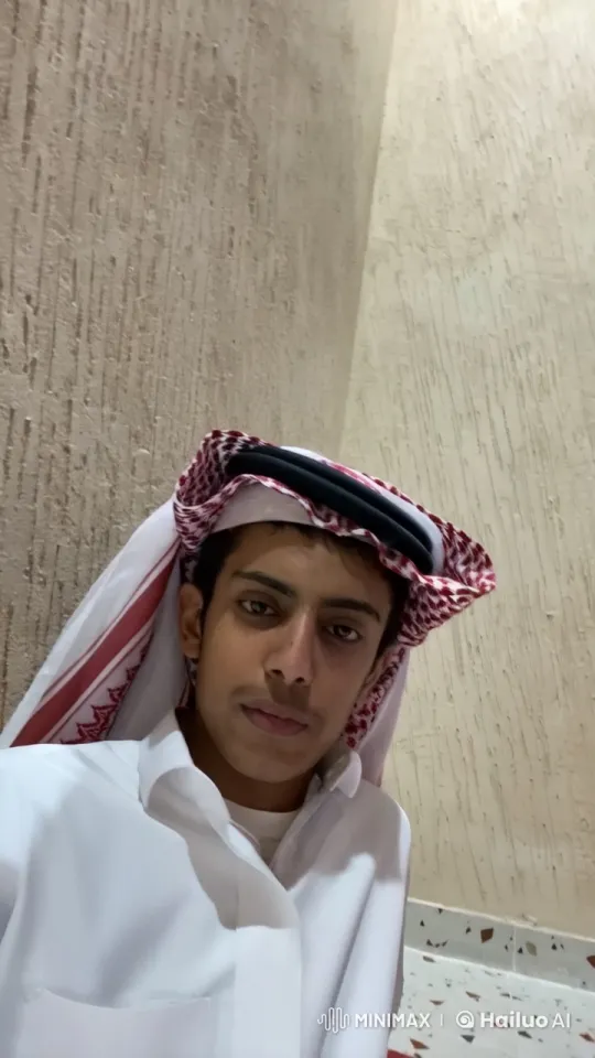 Middle Eastern Person Smoking Calmly Against Wall – AI Generated Video | Hailuo AI