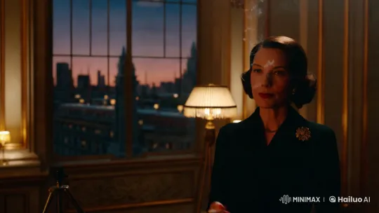 Vintage Elegance: Woman in Art Deco Setting – AI Generated Video | Hailuo AI