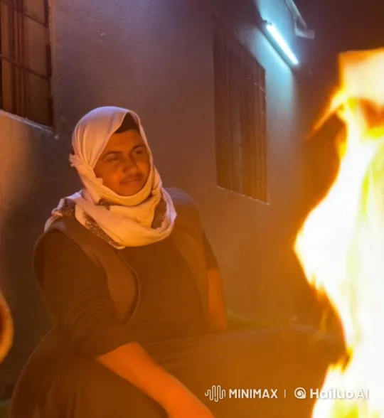 Evening Relaxation by the Fire with Subtle Smoking – AI Generated Video | Hailuo AI