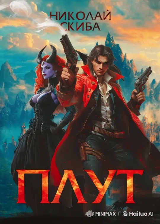 PLUT Epic Fantasy Duel in Lush Landscape – AI Generated Video | Hailuo AI