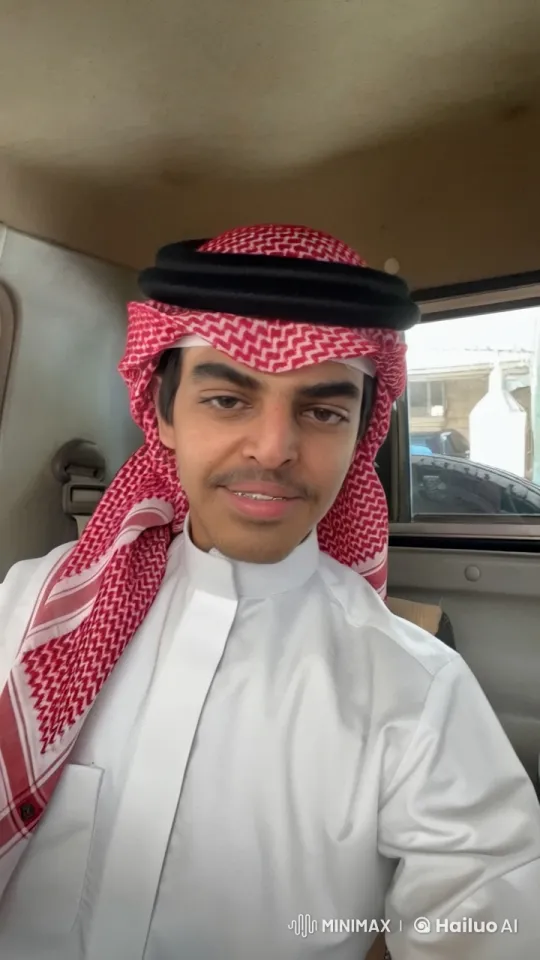 Middle Eastern Man Smokes in Parked Car – AI Generated Video | Hailuo AI