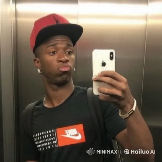 Young Man Contemplates in Elevator with Selfie – AI Generated Video | Hailuo AI