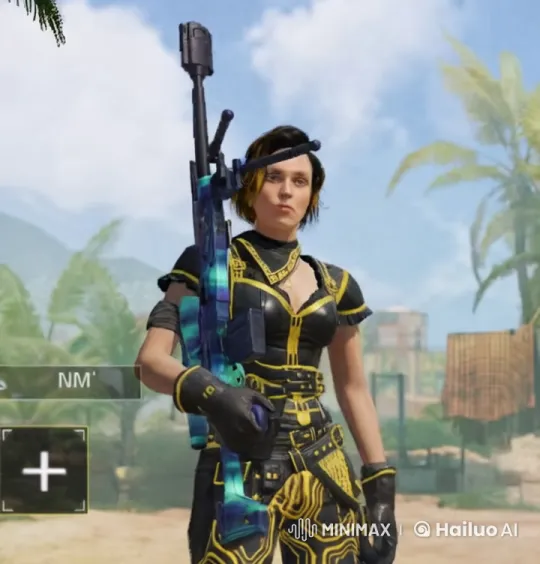 Futuristic Soldier Smokes in Tropical Combat Scene – AI Generated Video | Hailuo AI