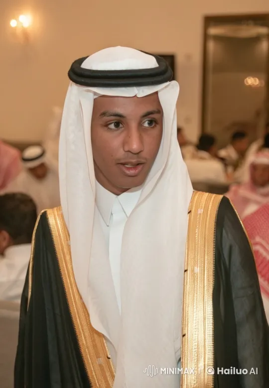 Young Man Smoking at Formal Gathering – AI Generated Video | Hailuo AI