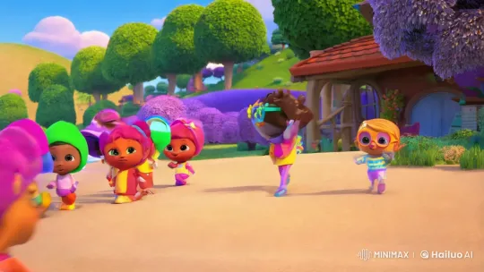 Animated Joy: Characters Play in Vibrant 3D Landscapes – AI Generated Video | Hailuo AI