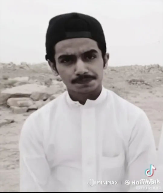 Man Smoking in Barren Landscape – AI Generated Video | Hailuo AI