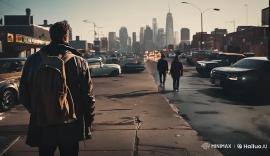 Post-Apocalyptic Survival: A Desolate Urban Journey – AI Generated Video | Hailuo AI