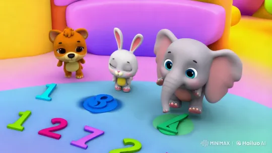 Colorful Animated Learning Video for Kids – AI Generated Video | Hailuo AI